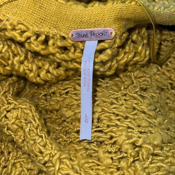 Free People Sunday Shore Pullover Sweater L - Picture 3 of 6